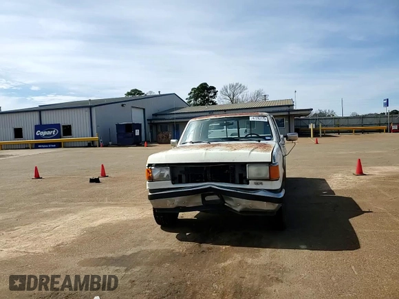 1989 Ford F-150 with VIN 1FTEX15N3KKA10833, listed as a Copart auction lot 47293175 with 58,677 mi miles and Salvage Title. Bid and sale history available at carsss.com. Image 11.