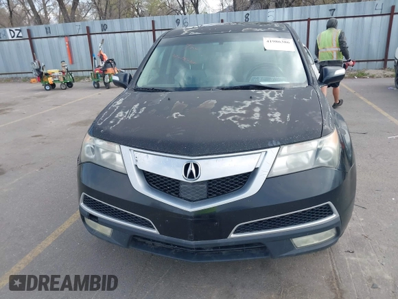 2010 Acura MDX Advance with VIN 2HNYD2H57AH527026, listed as a IAAI auction lot 41986386 with 192,160 mi miles and . Bid and sale history available at DreamBid. Image 6.