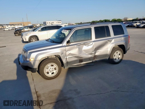 2016 Jeep Patriot Sport z VIN 1C4NJPBAXGD550603, wystawiony jako Copart lot #52354195 z przebiegiem 93 178 mil mil oraz Tytuł czysty. Historia ofert i sprzedaży dostępna na DreamBid. Obrazek 1.