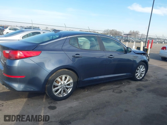 2015 Kia Optima EX with VIN 5XXGN4A75FG370371, listed as a IAAI auction lot 41803400 with 87,138 mi miles. Bid and sale history available at carsss.com. Image 13.