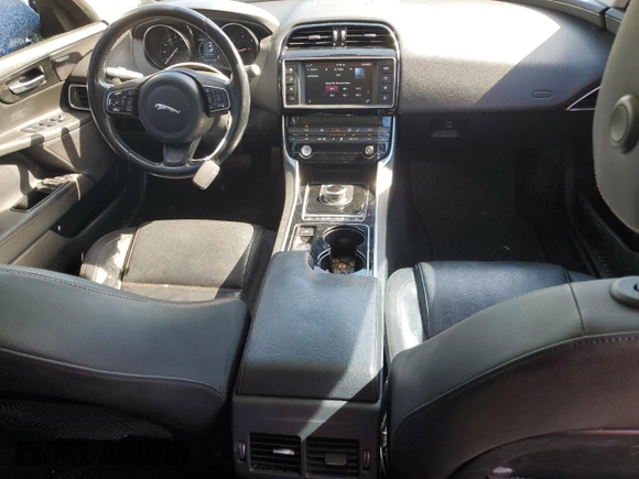 2017 Jaguar XE with VIN SAJAE4BN7HA971719, listed as a Copart auction lot 43630865 with 93,434 mi miles and Salvage Title. Bid and sale history available at DreamBid. Image 8.