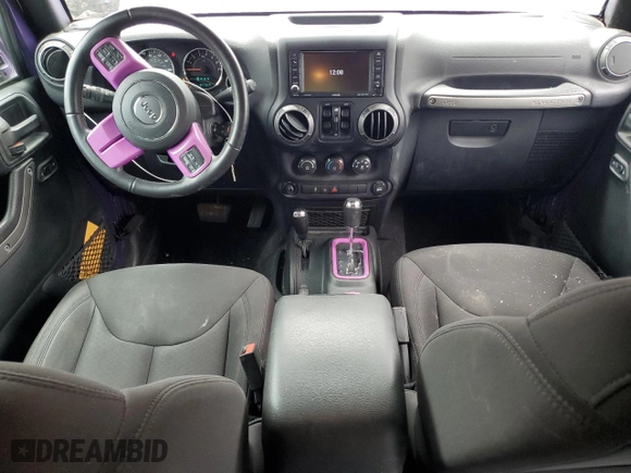 2018 Jeep Wrangler JK Unlimited Sport S with VIN 1C4BJWDG7JL882381, listed as a Copart auction lot 62986194 with 97,107 mi miles and Salvage Title. Bid and sale history available at carsss.com. Image 8.