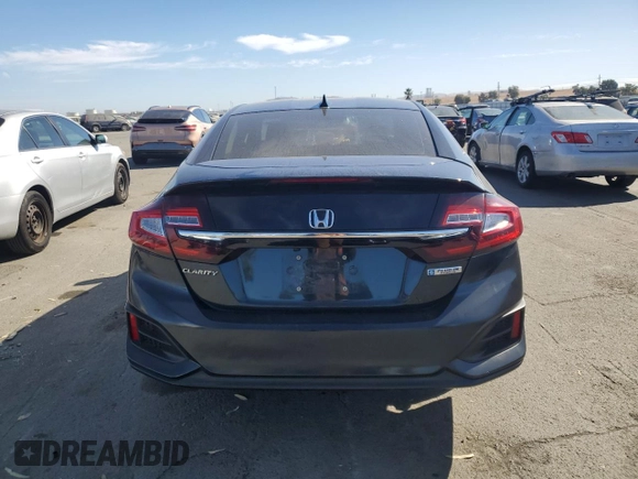 2018 Honda Clarity Plug-In Hybrid with VIN JHMZC5F17JC012950, listed as a Copart auction lot 74999254 with 78,418 mi miles and Salvage Title. Bid and sale history available at carsss.com. Image 6.