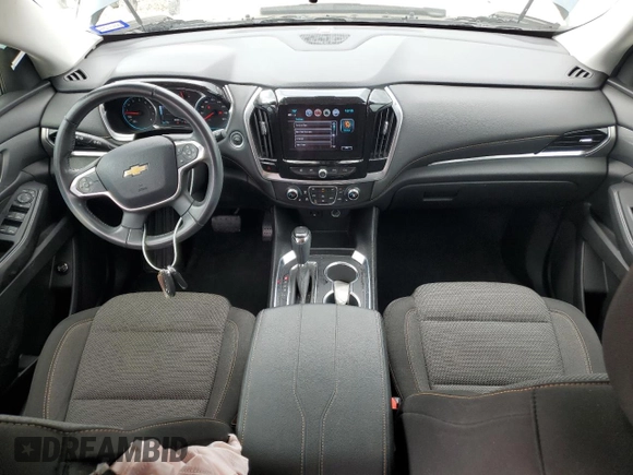 2019 Chevrolet Traverse LT Cloth z VIN 1GNEVGKW9KJ281947, wystawiony jako Copart lot #55349625 z przebiegiem 86 559 mil mil oraz Szkoda całkowita • Salvage title. Historia ofert i sprzedaży dostępna na DreamBid. Obrazek 8.