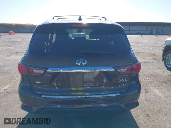 2019 Infiniti QX60 Pure with VIN 5N1DL0MM4KC569307, listed as a IAAI auction lot 42300605 with 40,336 mi miles and . Bid and sale history available at DreamBid. Image 17.