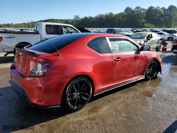 2016 Scion tC with VIN JTKJF5C78GJ025718, listed as a Copart auction lot 75529254 with 0 mi miles and Salvage Title. Bid and sale history available at carsss.com. Image 3.