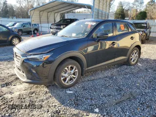 2021 Mazda CX-3 Sport with VIN JM1DKDB71M1510855, listed as a Copart auction lot 85678724 with 26,334 mi miles and Salvage Title. Bid and sale history available at carsss.com. Image 1.
