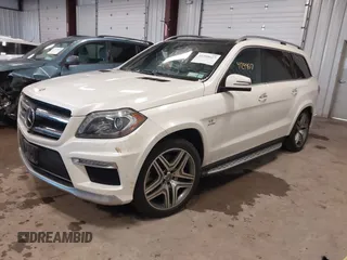 2015 Mercedes-Benz GL-Class GL 63 AMG with VIN 4JGDF7EE8FA448000, listed as a IAAI auction lot 41299617 with 124,456 mi miles. Bid and sale history available at carsss.com. Image 17.