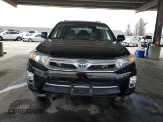 2013 Toyota Highlander Hybrid Limited with VIN JTEDC3EH5D2017343, listed as a Copart auction lot 50165085 with 56,337 mi miles and Salvage Title. Bid and sale history available at carsss.com. Image 5.