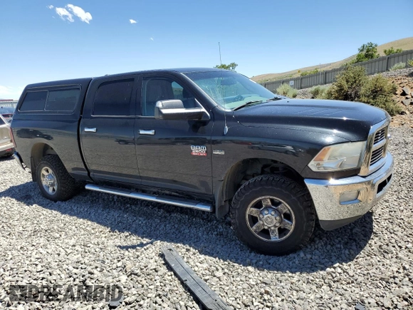2011 Ram 2500 SLT with VIN 3D7TT2CT6BG564407, listed as a Copart auction lot 61676895 with 222,722 mi miles and Salvage title. Bid and sale history available at DreamBid. Image 4.