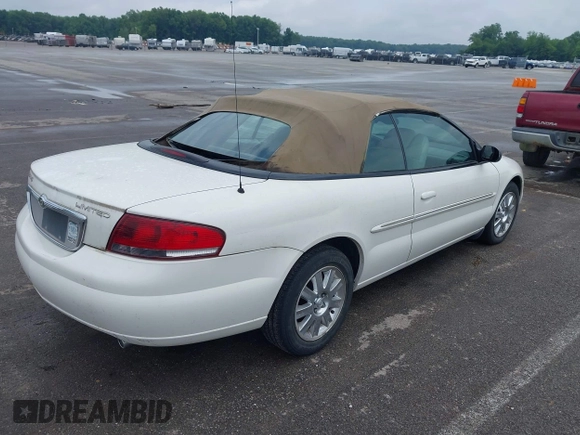 2005 Chrysler Sebring Limited z VIN 1C3EL65R15N502070, wystawiony jako IAAI lot #42407558 z przebiegiem 145 448 mil mil oraz . Historia ofert i sprzedaży dostępna na DreamBid. Obrazek 4.