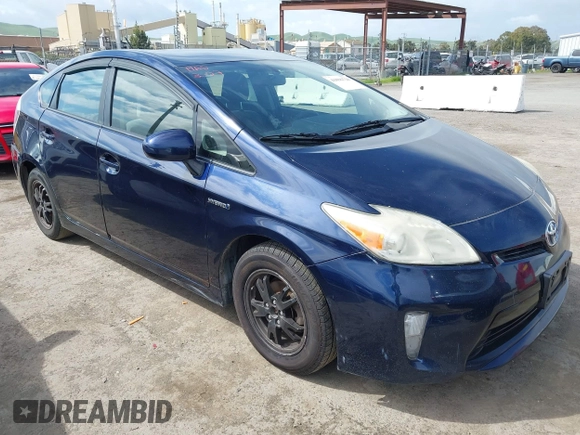 2015 Toyota Prius Four with VIN JTDKN3DU4F0443298, listed as a IAAI auction lot 41896720 with 288,809 mi miles and . Bid and sale history available at carsss.com. Image 1.