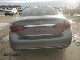 2018 Infiniti Q50 Sport with VIN JN1EV7AP0JM350821, listed as a Copart auction lot 45234655 with Not Provided miles and Non Repairable. Bid and sale history available at carsss.com. Image 6.
