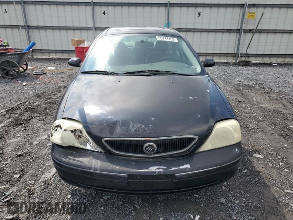 2003 Mercury Sable LS Premium with VIN 1MEFM55S53A629448, listed as a Copart auction lot 55711455 with 89,575 mi miles and Salvage Title. Bid and sale history available at DreamBid. Image 5.