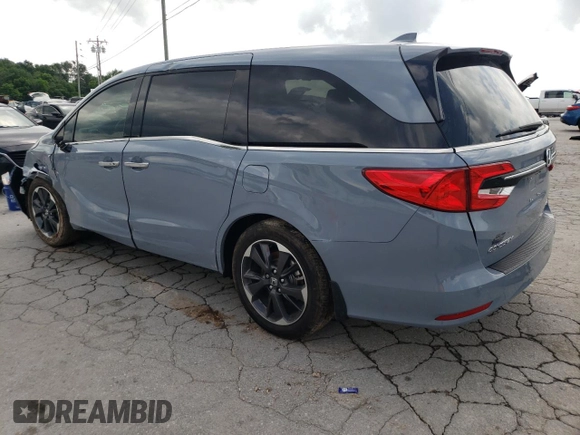 2024 Honda Odyssey Elite с VIN 5FNRL6H94RB037460, выставлен на аукционе Copart как лот 57651765 с пробегом 12 729 миль миль и Списание • Salvage title. История ставок и продаж доступна на DreamBid. Изображение 2.