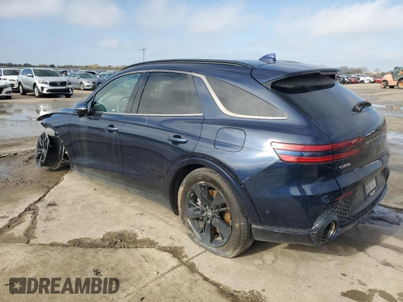 2022 Genesis GV70 Sport with VIN KMUMCDTCXNU044624, listed as a Copart auction lot 82372214 with 25,870 mi miles and Clean title. Bid and sale history available at DreamBid. Image 2.