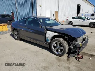 2016 BMW 4 Series 428i xDrive with VIN WBA3N9C53GK250662, listed as a Copart auction lot 46990505 with 67,720 mi miles and Salvage Title. Bid and sale history available at carsss.com. Image 4.
