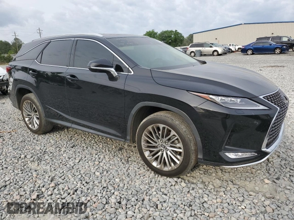 2022 Lexus RX 350L Luxury z VIN JTJJZKEA1N2024291, wystawiony jako Copart lot #54194105 z przebiegiem 54 708 mil mil oraz Szkoda całkowita • Salvage title. Historia ofert i sprzedaży dostępna na DreamBid. Obrazek 4.