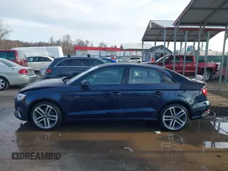 2018 Audi A3 Sedan Premium with VIN WAUAUGFFXJ1022965, listed as a IAAI auction lot 41533808 with 62,212 mi miles. Bid and sale history available at carsss.com. Image 14.