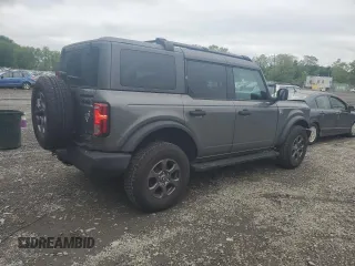 2022 Ford Bronco with VIN 1FMDE5BH3NLB54318, listed as a Copart auction lot 58734885 with 27,033 mi miles and Salvage title. Bid and sale history available at DreamBid. Image 3.