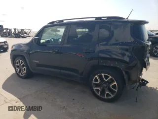 2017 Jeep Renegade Latitude with VIN ZACCJABB3HPG23892, listed as a Copart auction lot 63525885 with 57,251 mi miles and Salvage title. Bid and sale history available at DreamBid. Image 2.
