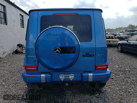 2024 Mercedes-Benz G 63 AMG with VIN W1NYC7HJ3RX508444, listed as a Copart auction lot 60316124 with 1,182 mi miles and Clean Title. Bid and sale history available at DreamBid. Image 6.