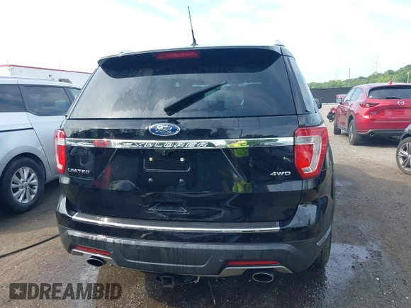 2018 Ford Explorer Limited z VIN 1FM5K8F86JGC16211, wystawiony jako IAAI lot #42612276 z przebiegiem 82 949 mil mil oraz . Historia ofert i sprzedaży dostępna na DreamBid. Obrazek 16.