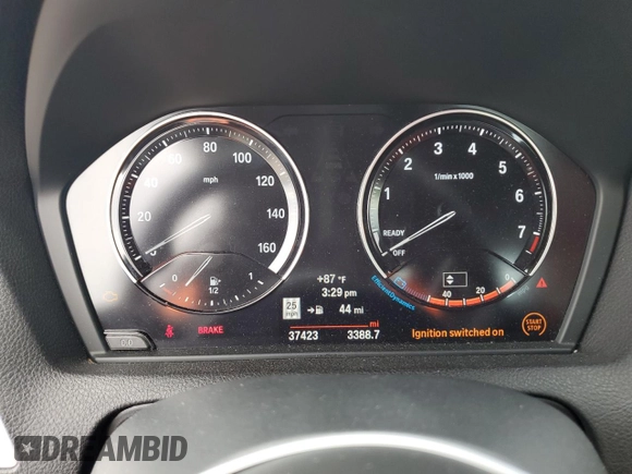 2020 BMW 2 Series M240i with VIN WBA2J5C0XL7E55318, listed as a Copart auction lot 59972304 with 37,423 mi miles and Non Repairable. Bid and sale history available at carsss.com. Image 9.