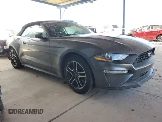 2018 Ford Mustang EcoBoost Premium with VIN 1FATP8UH9J5129484, listed as a Copart auction lot 71384364 with 100,685 mi miles and Salvage title. Bid and sale history available at DreamBid. Image 4.