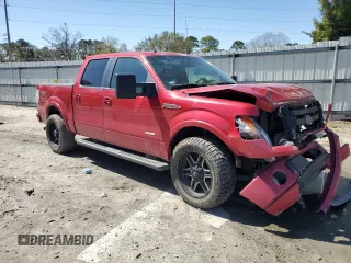 2011 Ford F-150 XLT with VIN 1FTFW1CT2BKE13873, listed as a Copart auction lot 48215075 with 189,951 mi miles and Salvage Title. Bid and sale history available at carsss.com. Image 4.