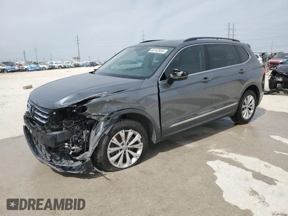 2018 Volkswagen Tiguan SEL with VIN 3VV3B7AX9JM054439, listed as a Copart auction lot 48142935 with 79,669 mi miles and Salvage title. Bid and sale history available at DreamBid. Image 1.