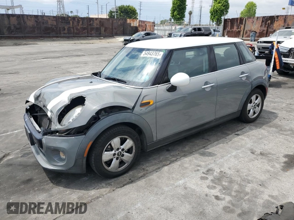 2015 MINI Hardtop 4 Door with VIN WMWXS5C56FT828846, listed as a Copart auction lot 54943765 with 78,964 mi miles and Salvage Title. Bid and sale history available at DreamBid. Image 1.