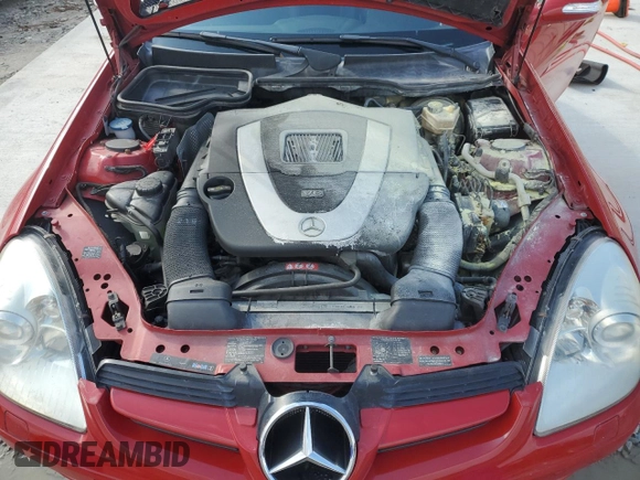 2006 Mercedes-Benz SLK 280 с VIN WDBWK54F36F105622, выставлен на аукционе Copart как лот 45985165 с пробегом 105 648 миль миль и Списание • Salvage title. История ставок и продаж доступна на DreamBid. Изображение 11.