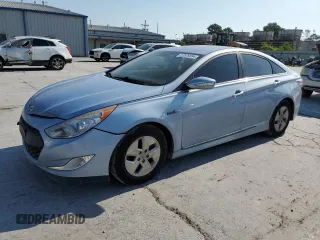 2012 Hyundai Sonata Hybrid z VIN KMHEC4A40CA020412, wystawiony jako Copart lot #57829094 z przebiegiem 137 119 mil mil oraz Szkoda całkowita • Salvage title. Historia ofert i sprzedaży dostępna na DreamBid. Obrazek 1.
