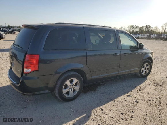 2013 Dodge Grand Caravan SXT with VIN 2C4RDGCG1DR610921, listed as a Copart auction lot 50231585 with 162,909 mi miles and Clean Title. Bid and sale history available at carsss.com. Image 3.