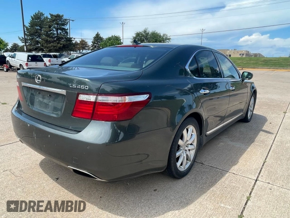 2007 Lexus LS 460 z VIN JTHBL46F275018658, wystawiony jako Copart lot #54719195 z przebiegiem 234 703 mil mil oraz Czysty tytuł • Clean title. Historia ofert i sprzedaży dostępna na DreamBid. Obrazek 4.