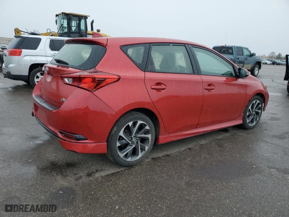 2018 Toyota Corolla iM with VIN JTNKARJE6JJ562044, listed as a Copart auction lot 51302705 with 34,007 mi miles and Salvage Title. Bid and sale history available at carsss.com. Image 3.