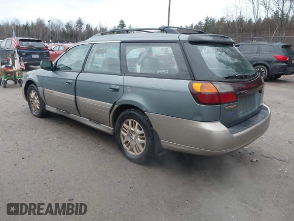 2001 Subaru Legacy Outback L.L. Bean with VIN 4S3BH806X17643016, listed as a IAAI auction lot 41919008 with 238,527 mi miles and . Bid and sale history available at DreamBid. Image 3.