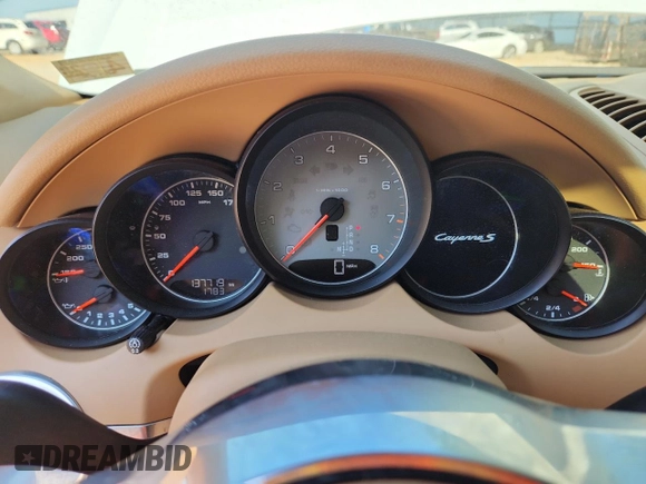 2015 Porsche Cayenne S with VIN WP1AB2A24FLA59813, listed as a Copart auction lot 60604305 with 137,719 mi miles and Salvage title. Bid and sale history available at DreamBid. Image 9.