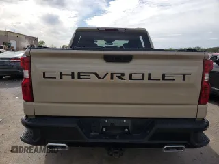 2022 Chevrolet Silverado 1500 Custom Trail Boss with VIN 3GCUDCET4NG579555, listed as a Copart auction lot 51195454 with Not Provided miles and Salvage Title. Bid and sale history available at DreamBid. Image 6.