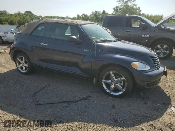 2005 Chrysler PT Cruiser GT with VIN 3C3AY75S55T524274, listed as a Copart auction lot 61123405 with 46,207 mi miles and Clean title. Bid and sale history available at DreamBid. Image 4.