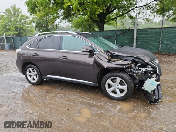 2014 Lexus RX 350 with VIN 2T2BK1BA4EC236769, listed as a Copart auction lot 58861175 with 15,737 mi miles and Salvage title. Bid and sale history available at DreamBid. Image 4.