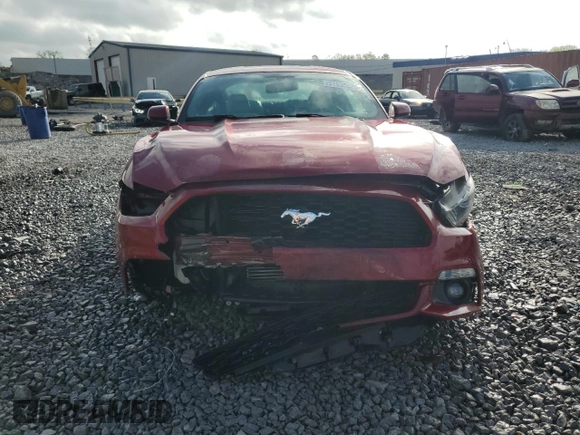 2015 Ford Mustang EcoBoost with VIN 1FA6P8TH5F5320955, listed as a Copart auction lot 51635025 with 136,278 mi miles and Salvage Title. Bid and sale history available at carsss.com. Image 5.