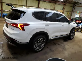 2022 Hyundai Santa Fe Hybrid SEL Premium with VIN KM8S3DA14NU040530, listed as a Copart auction lot 77708184 with 78,024 mi miles and Salvage Title. Bid and sale history available at carsss.com. Image 3.