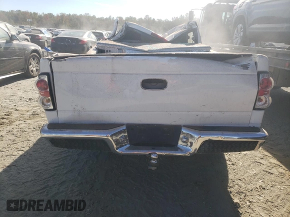 2001 Dodge Dakota with VIN 1B7FL26P91S262462, listed as a Copart auction lot 77193614 with 0 mi miles and Salvage Title. Bid and sale history available at carsss.com. Image 6.
