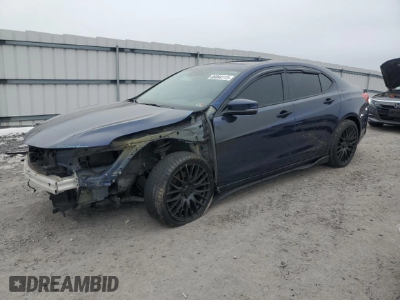 2019 Acura TLX w/Technology Pkg with VIN 19UUB1F50KA003970, listed as a Copart auction lot 88064115 with 70,541 mi miles and Salvage Title. Bid and sale history available at carsss.com. Image 1.
