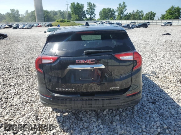 2022 GMC Terrain SLE with VIN 3GKALTEV1NL173333, listed as a Copart auction lot 61679495 with 170,741 mi miles and Clean title. Bid and sale history available at DreamBid. Image 6.