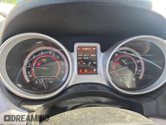 2018 Dodge Journey GT с VIN 3C4PDCEG8JT277302, выставлен на аукционе Copart как лот 58153235 с пробегом 114 050 миль миль и Списание • Salvage title. История ставок и продаж доступна на DreamBid. Изображение 9.