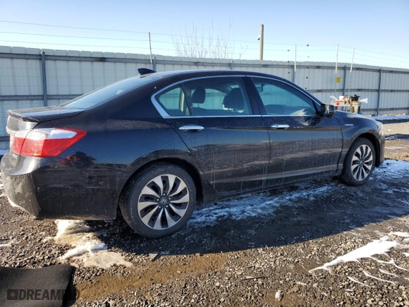 2014 Honda Accord Hybrid with VIN 1HGCR6F37EA001690, listed as a Copart auction lot 86417704 with 166,272 mi miles and Salvage Title. Bid and sale history available at carsss.com. Image 3.