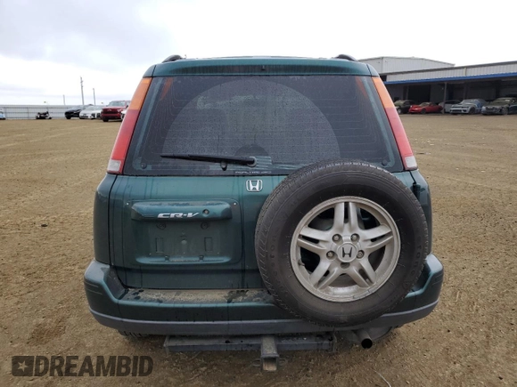 2001 Honda CR-V SE with VIN JHLRD18721C047357, listed as a Copart auction lot 50937535 with 160,006 mi miles and Salvage Title. Bid and sale history available at carsss.com. Image 6.